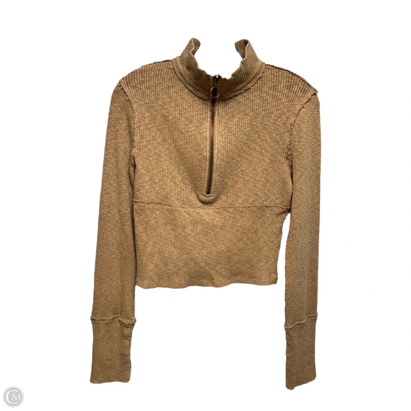 Top Long Sleeve By We The Free In Tan, Size: S