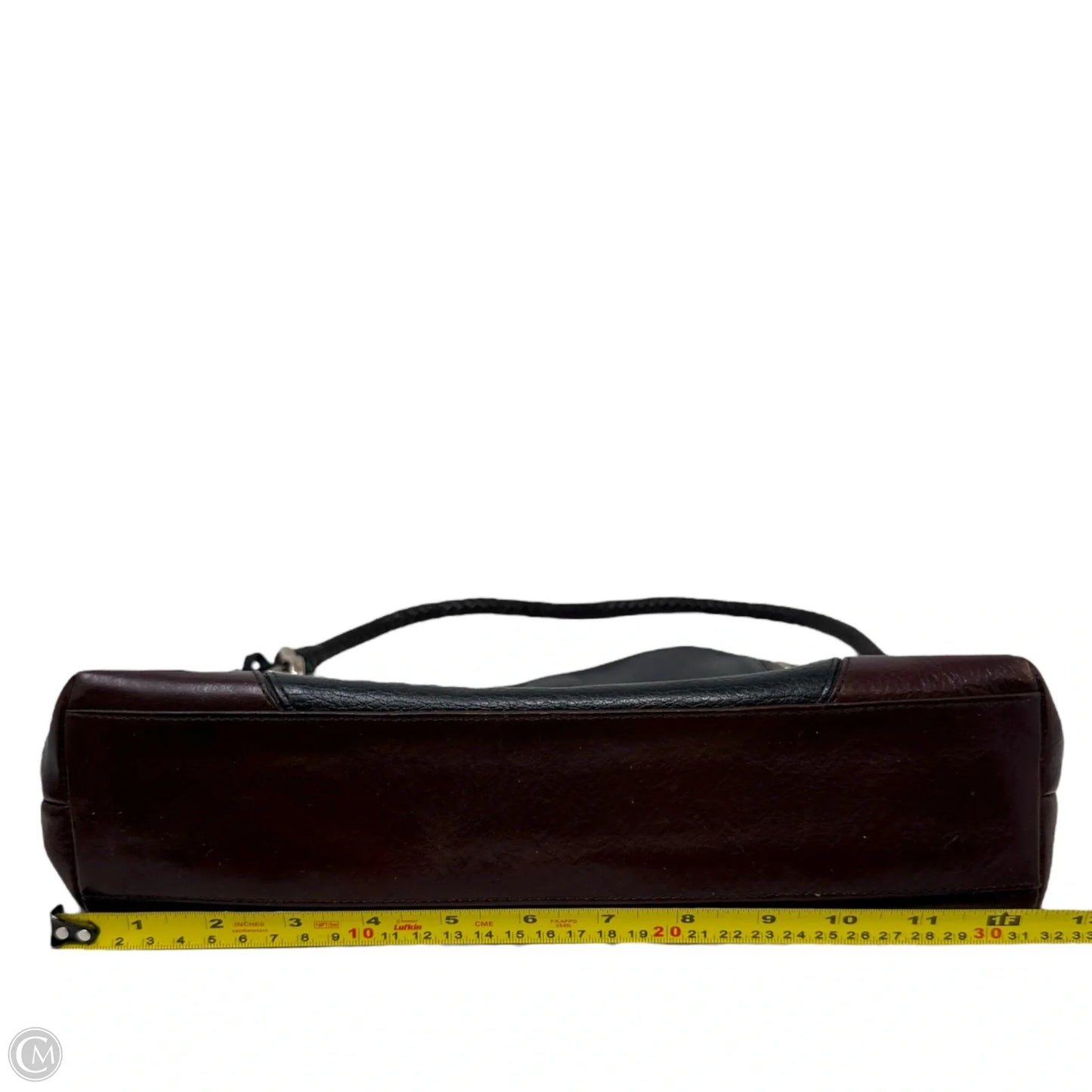 Vintage Charlotte Leather Shoulder Bag By Brighton, Size: Medium