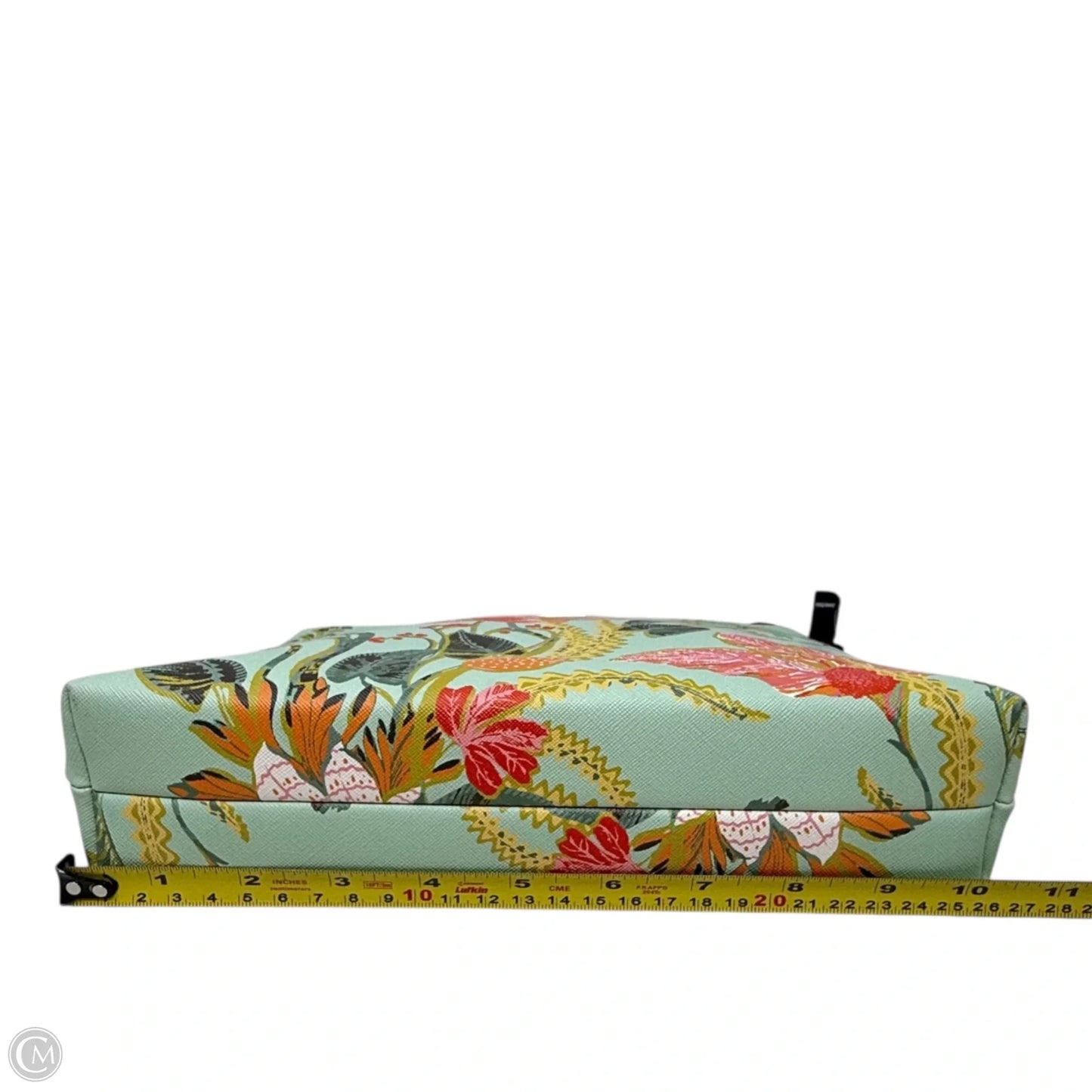 Aprés Sea Bag By Spartina In Queenie Tropical Floral Sea Foam, Size: Large