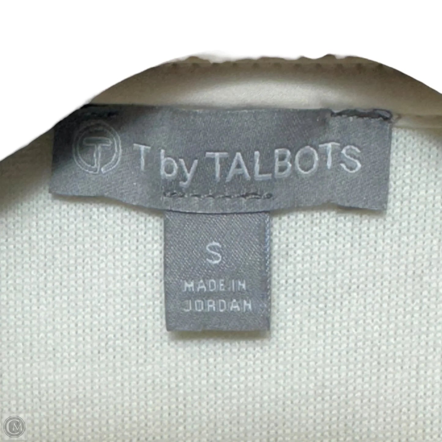 Vest Fleece By Talbots In Cream, Size: S