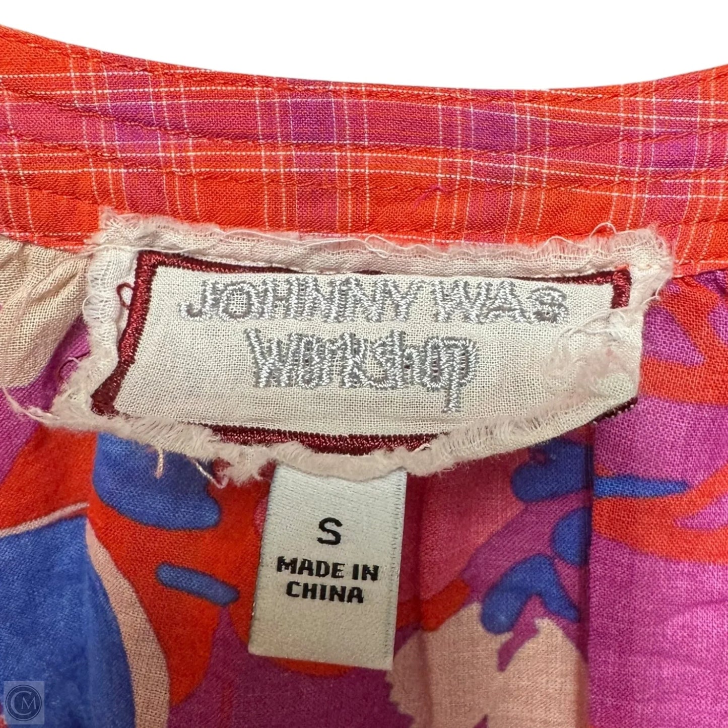 Giverney Gardens Raglan Poet Blouse By Johnny Was In Floral Print, Size: S