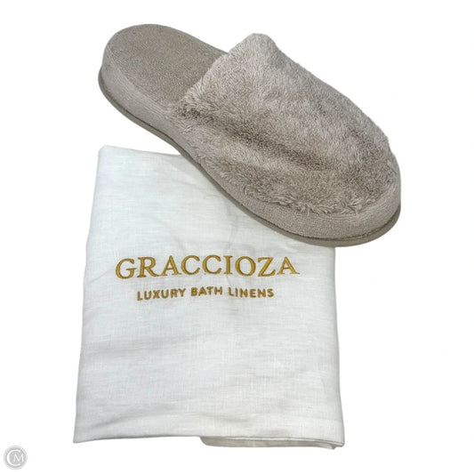 Egoist Slippers By Graccioza In Taupe, Size: 10.5