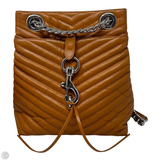 Edie Quilted Leather Bucket Bag Designer By Rebecca Minkoff, Size: Medium