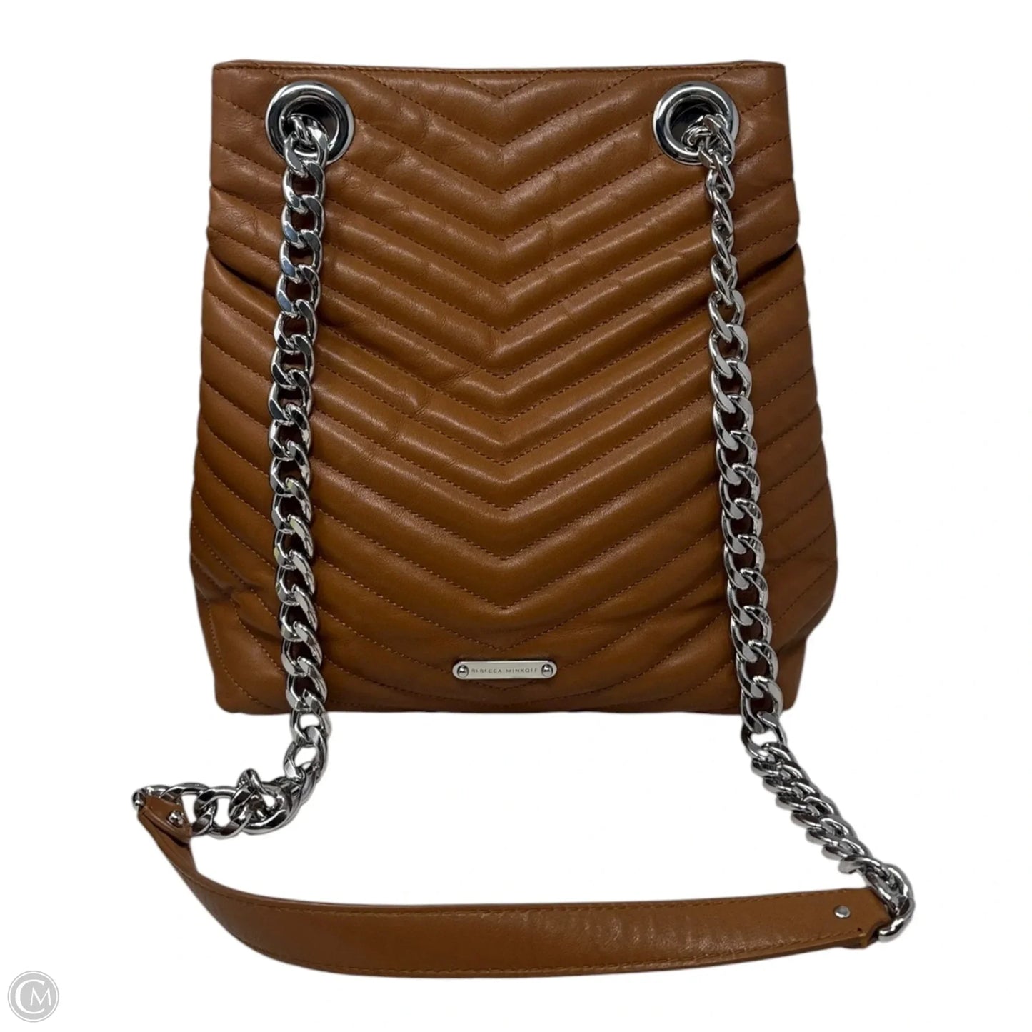 Edie Quilted Leather Bucket Bag Designer By Rebecca Minkoff, Size: Medium