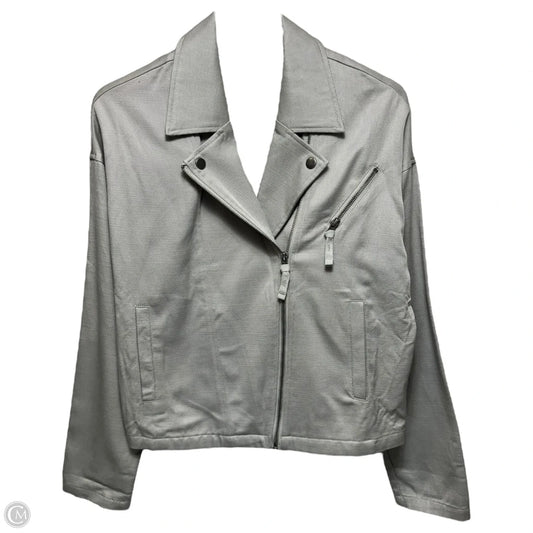 Jacket Moto By Thread And Supply In Green, Size: Xs