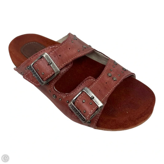 Sandals Flats By Freebird In Red, Size: 7