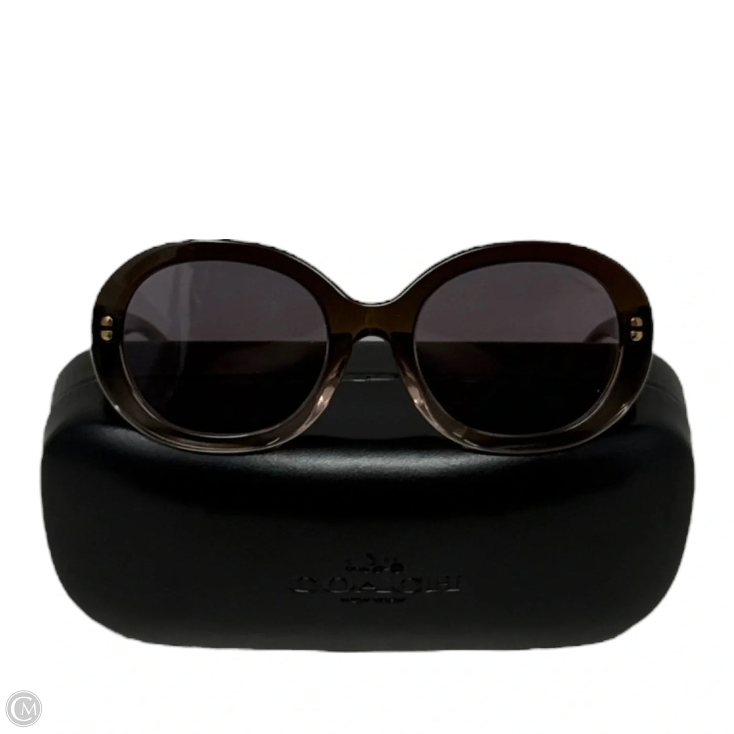 HC8337U Oval Sunglasses Designer By Coach