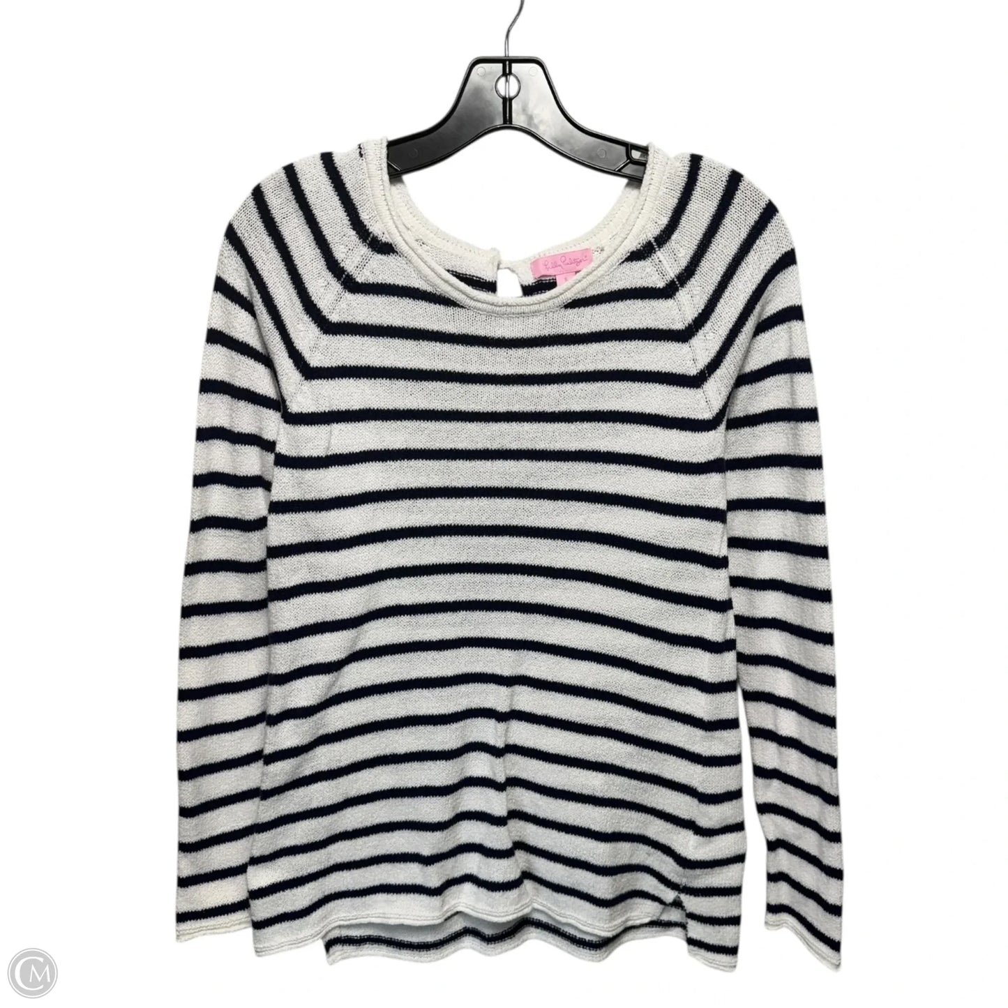 Sweater Designer By Lilly Pulitzer In Striped Pattern, Size: S