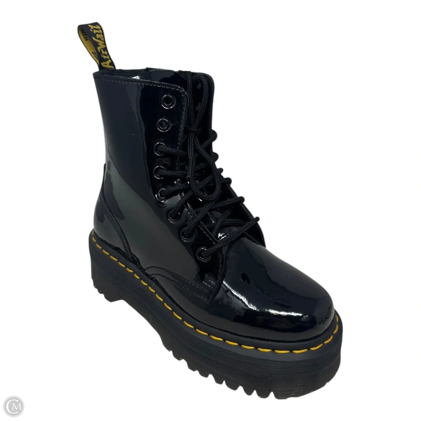 Jadon Platform Boots Combat By Dr Martens In Black, Size: 5