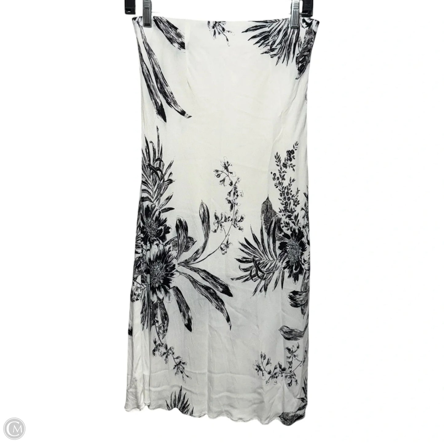 Skirt Maxi By Leith In Black & White, Size: S