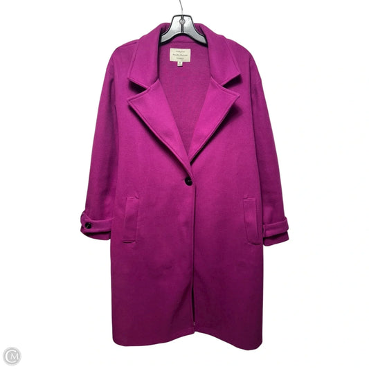 Coat Other By Haute Monde In Purple, Size: M