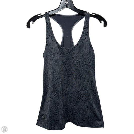 Athletic Tank Top By Lululemon In Grey, Size: S