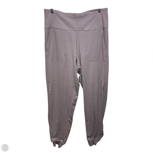 Athletic Pants By Lululemon In Purple, Size: 12