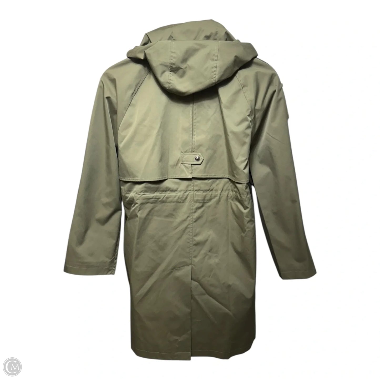 Trench Coat By Sam Edelman In Green, Size: L