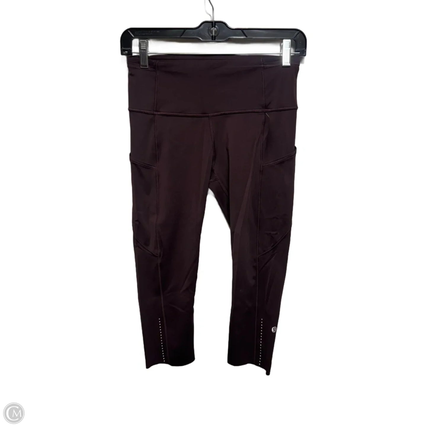 Athletic Leggings Capris By Lululemon In Purple, Size: 6