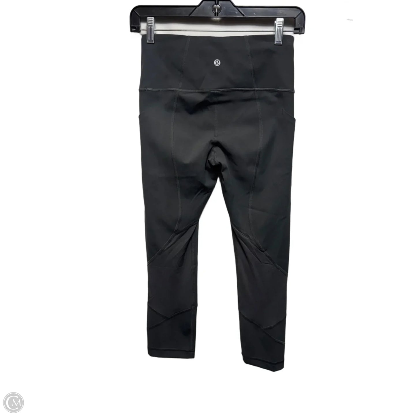 Athletic Leggings Capris By Lululemon In Grey, Size: 4