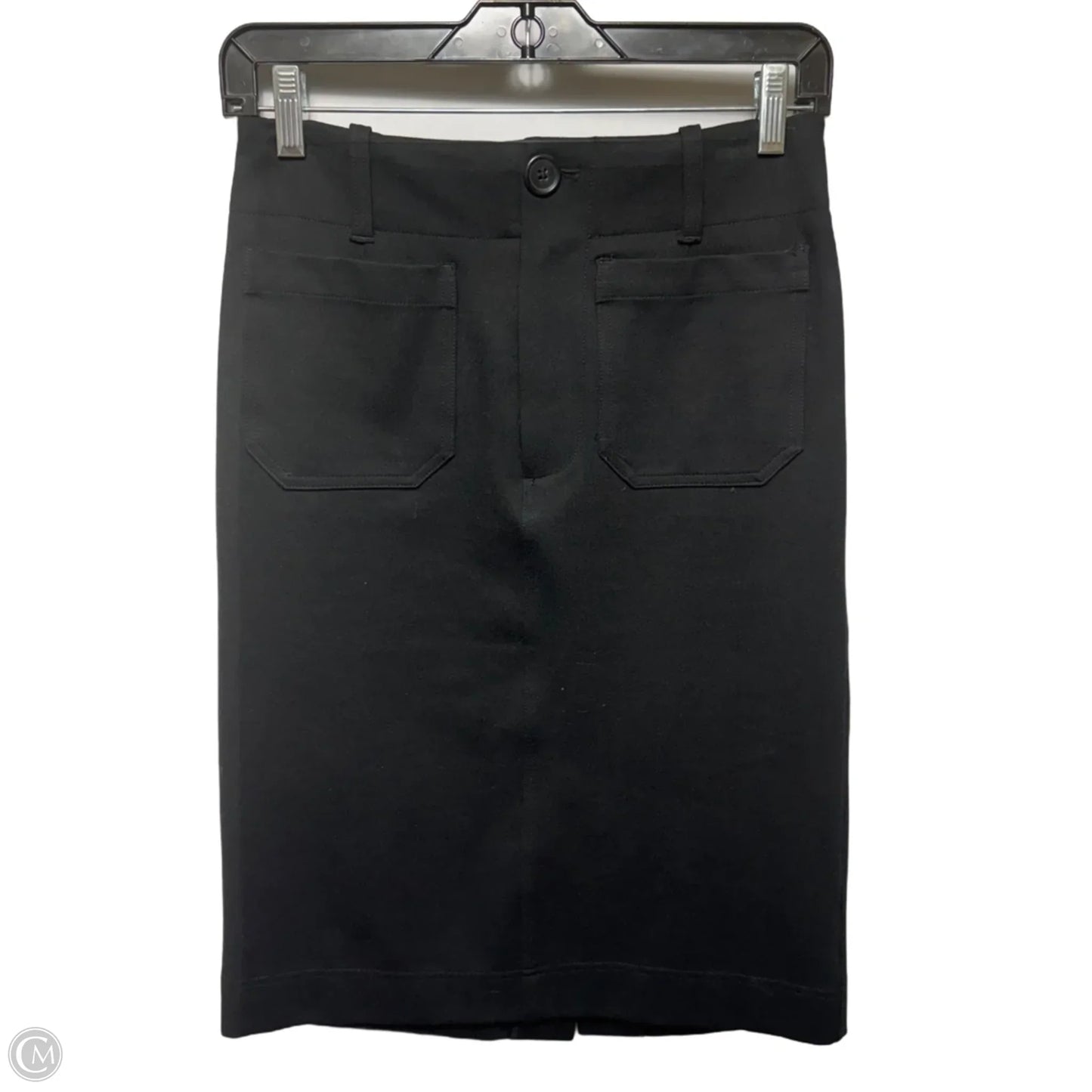 Skirt Midi By Maeve In Black, Size: Xs