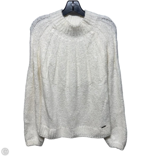 Sweater By Abercrombie And Fitch In Cream, Size: Xl