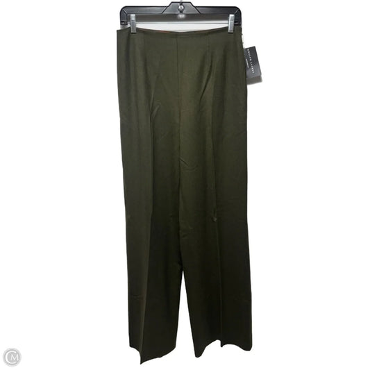 Wool Pants Dress By Ralph Lauren Black Label In Green, Size: 10