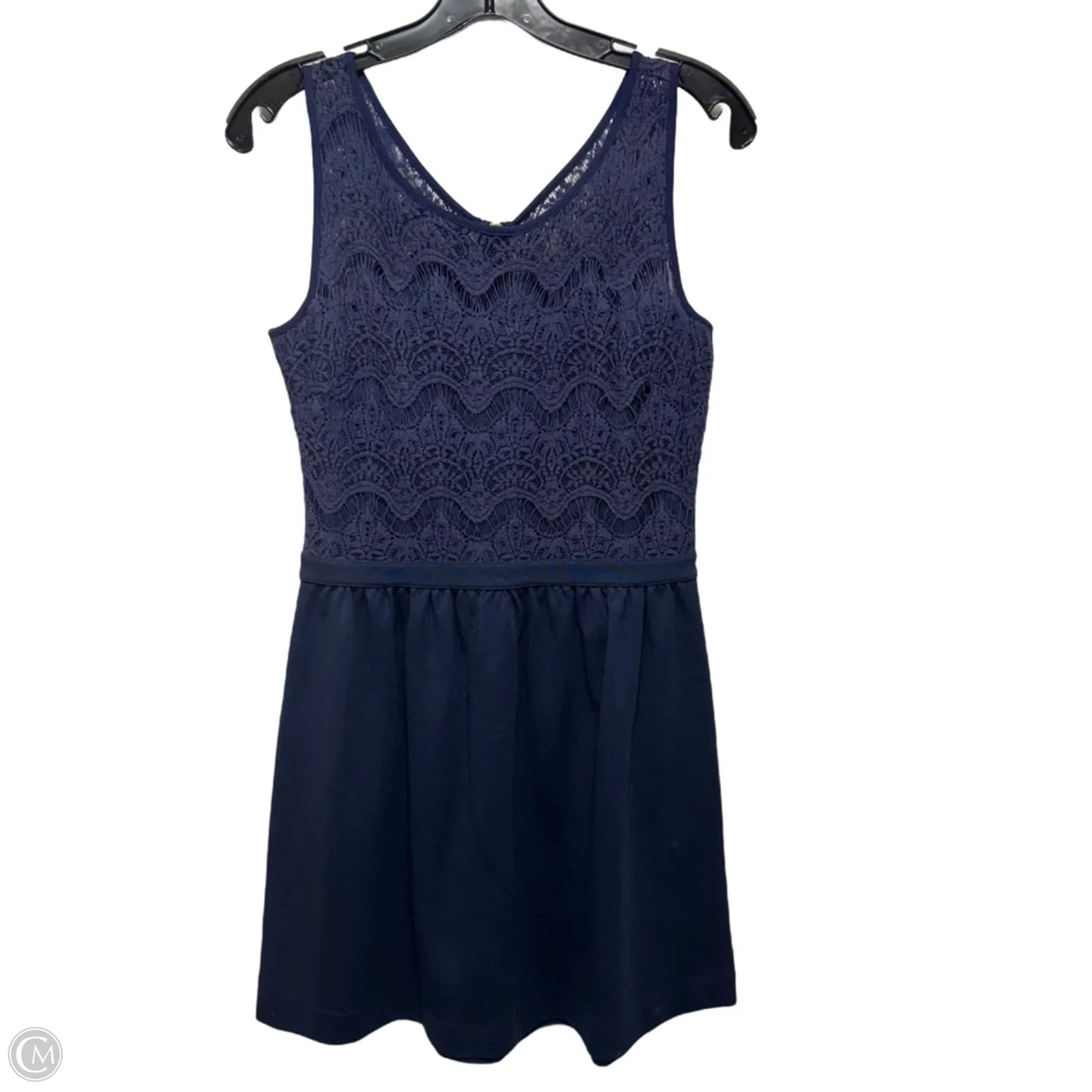 Rhea Dress Designer By Lilly Pulitzer In Navy, Size: M