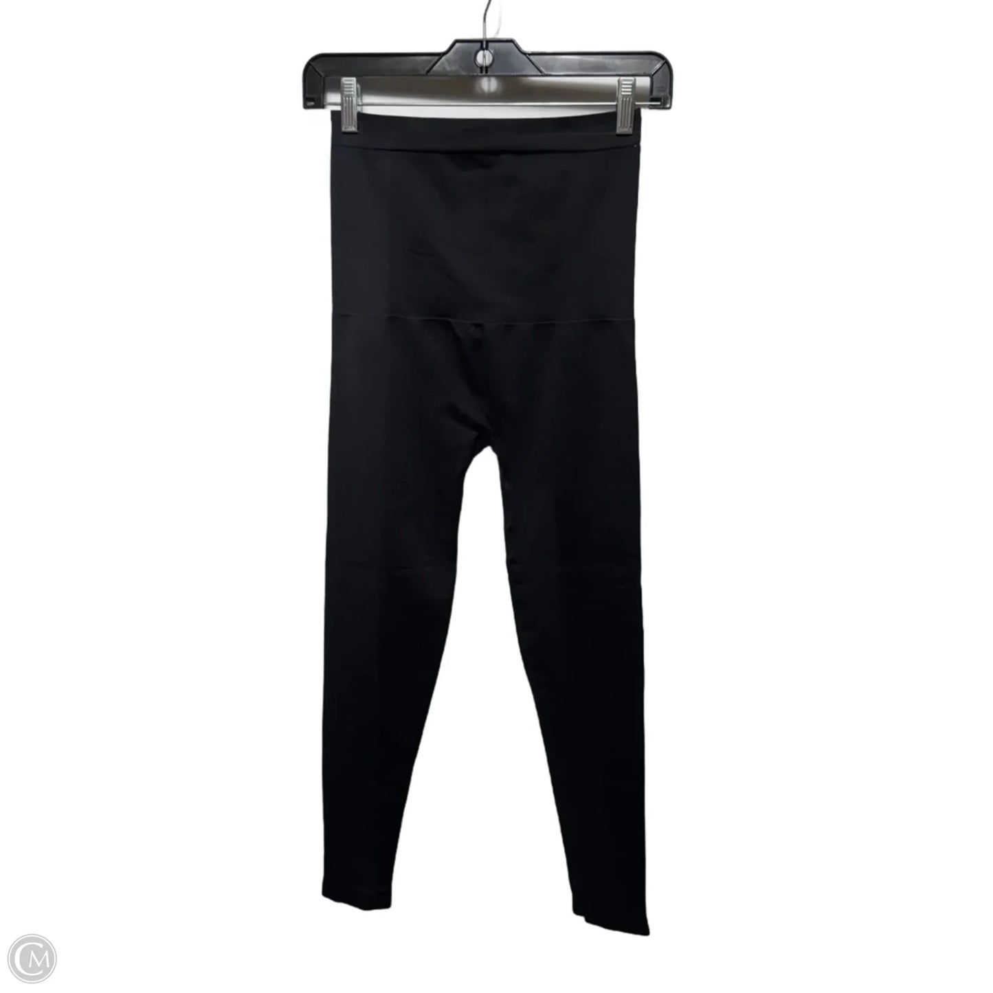 Athletic Leggings By Spanx In Black, Size: M