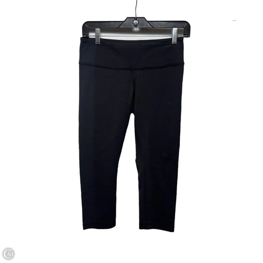 Athletic Leggings Capris By Lululemon In Black, Size: 6