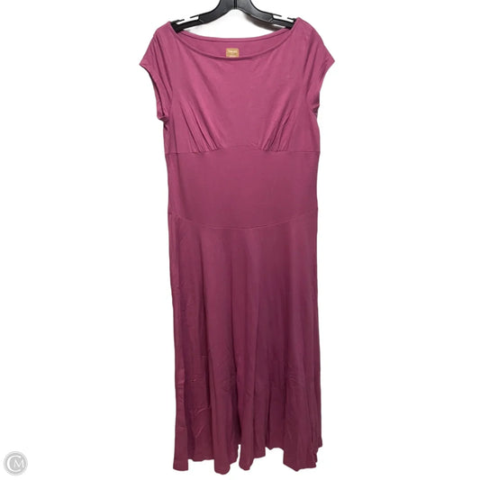 Ellis Maxi Dress By Free People In Brushed Mauve, Size: S