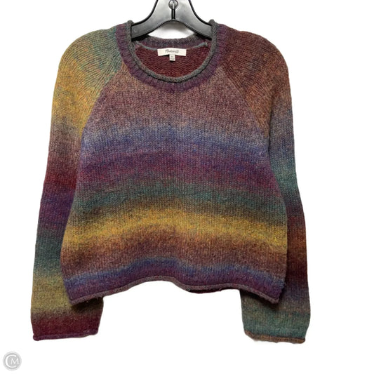 Space-Dye Dodworth Pullover Sweater By Madewell In Multi-colored, Size: XS