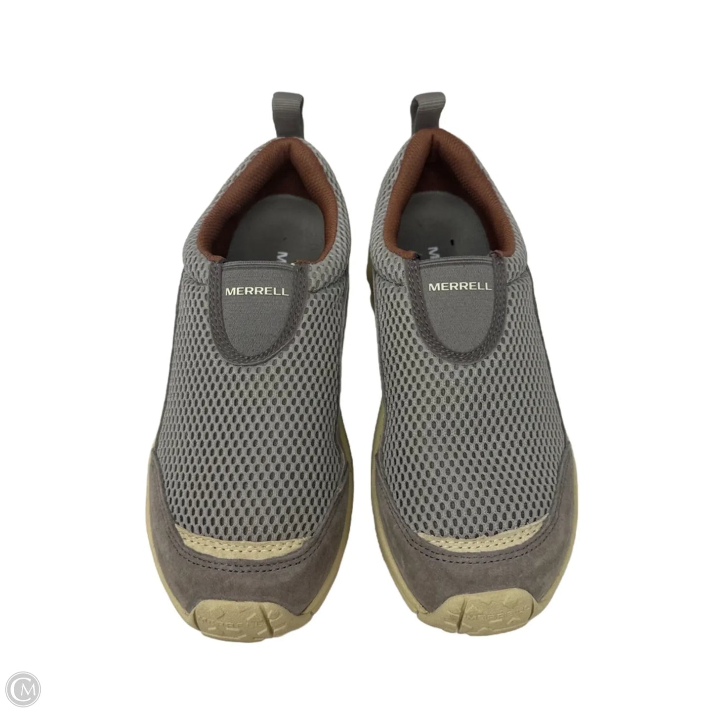 Slip On Shoes Sneakers By Merrell In Grey, Size: 7.5