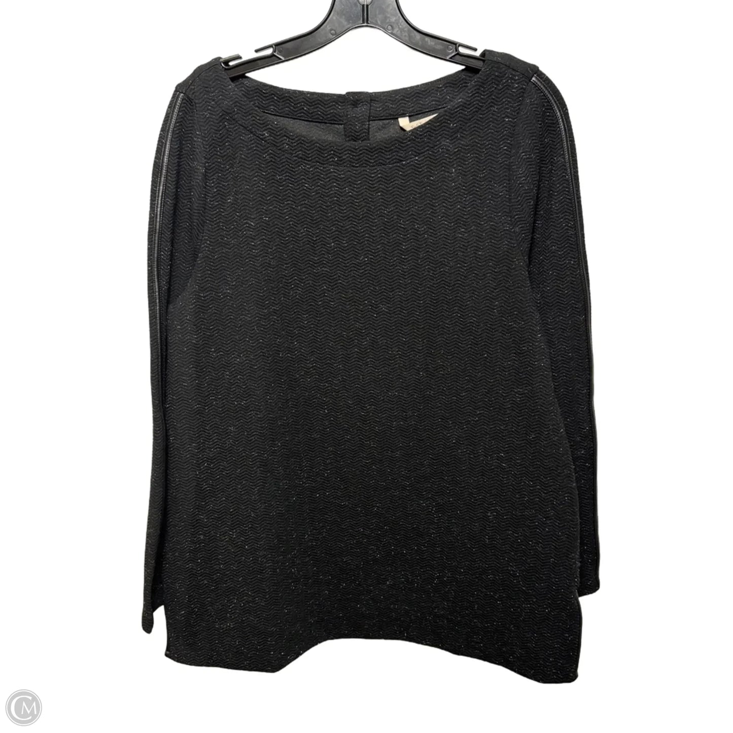 Top Long Sleeve By Soft Surroundings In Black, Size: M