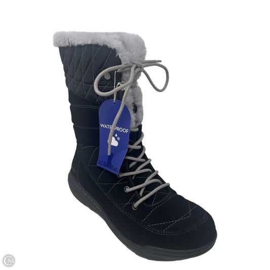 Fur Lined Boots Snow By Jambu In Black, Size: 9