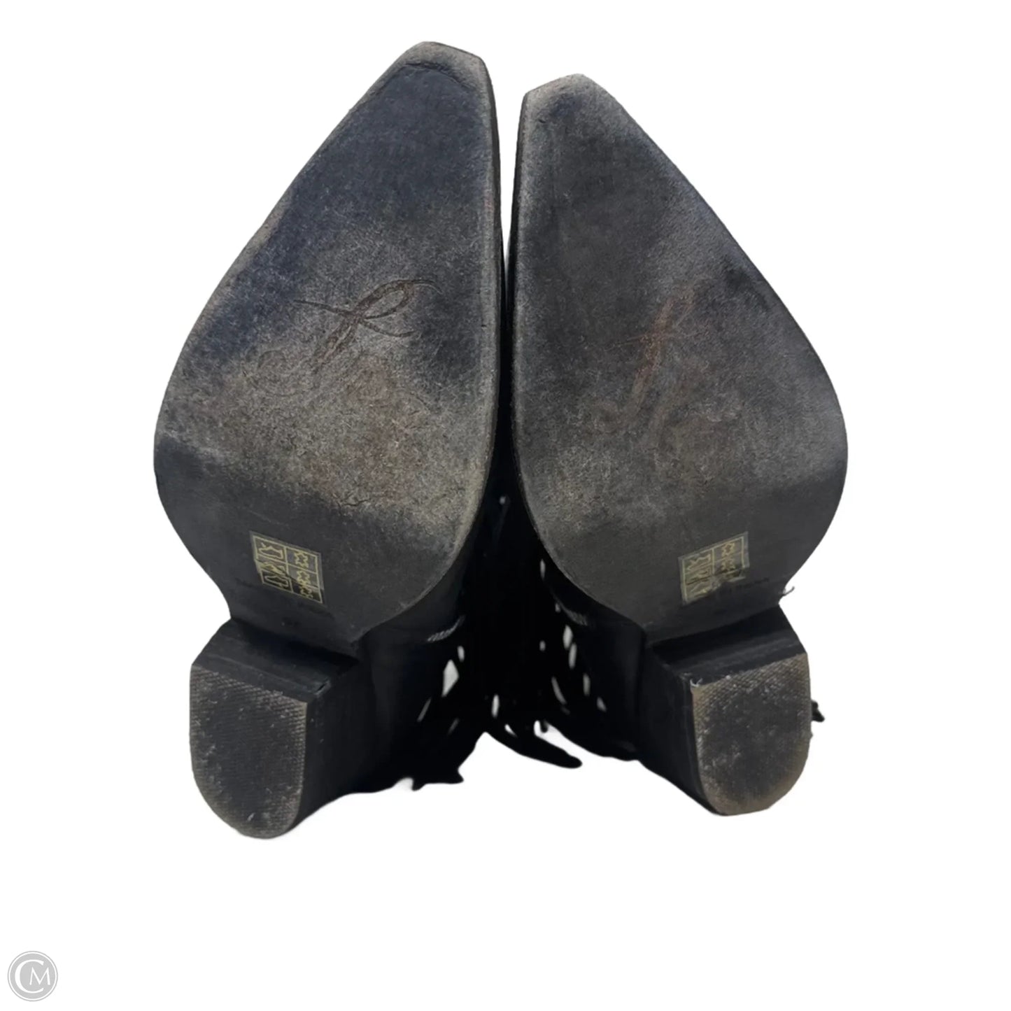 Fringe Boots Western By Free People In Black, Size: 7