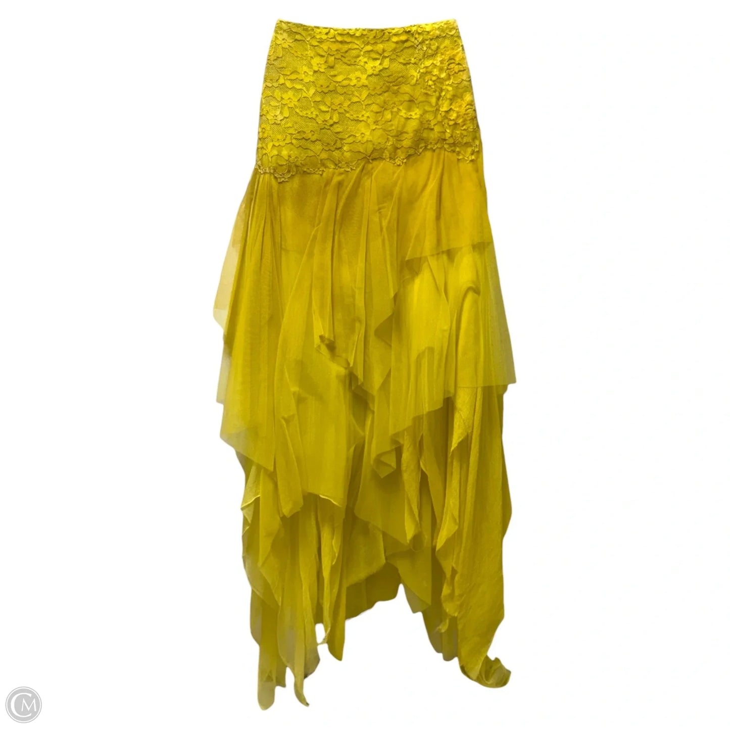 Skirt Maxi By Brenda Knight x Free People In Yellow, Size: Xs