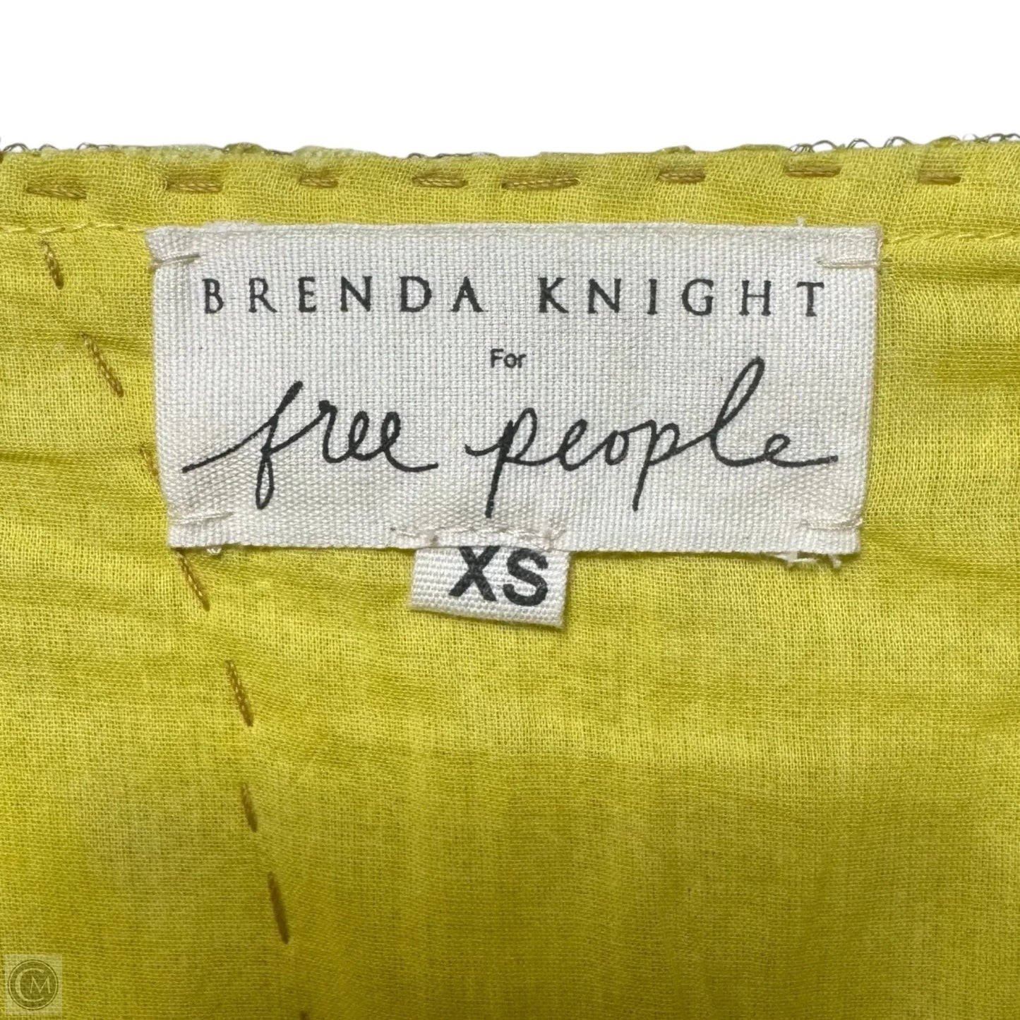 Skirt Maxi By Brenda Knight x Free People In Yellow, Size: Xs