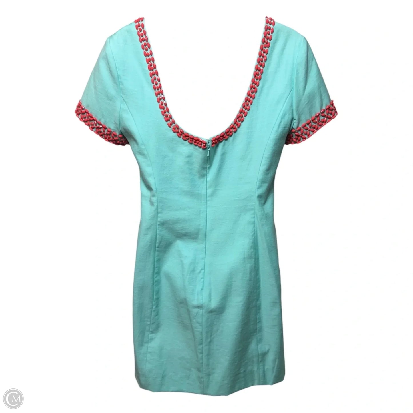 Nora Dress Crystal Water Beaded By Lilly Pulitzer In Aqua, Size: 6