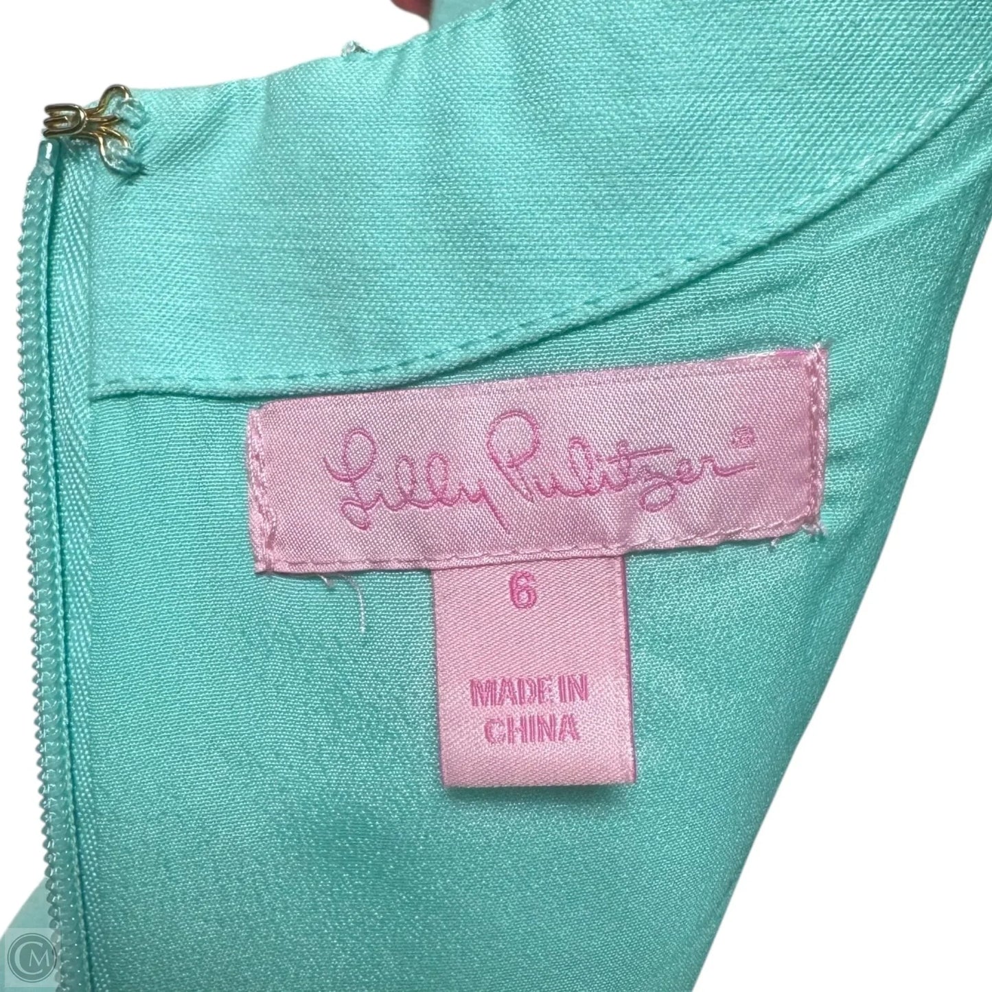 Nora Dress Crystal Water Beaded By Lilly Pulitzer In Aqua, Size: 6