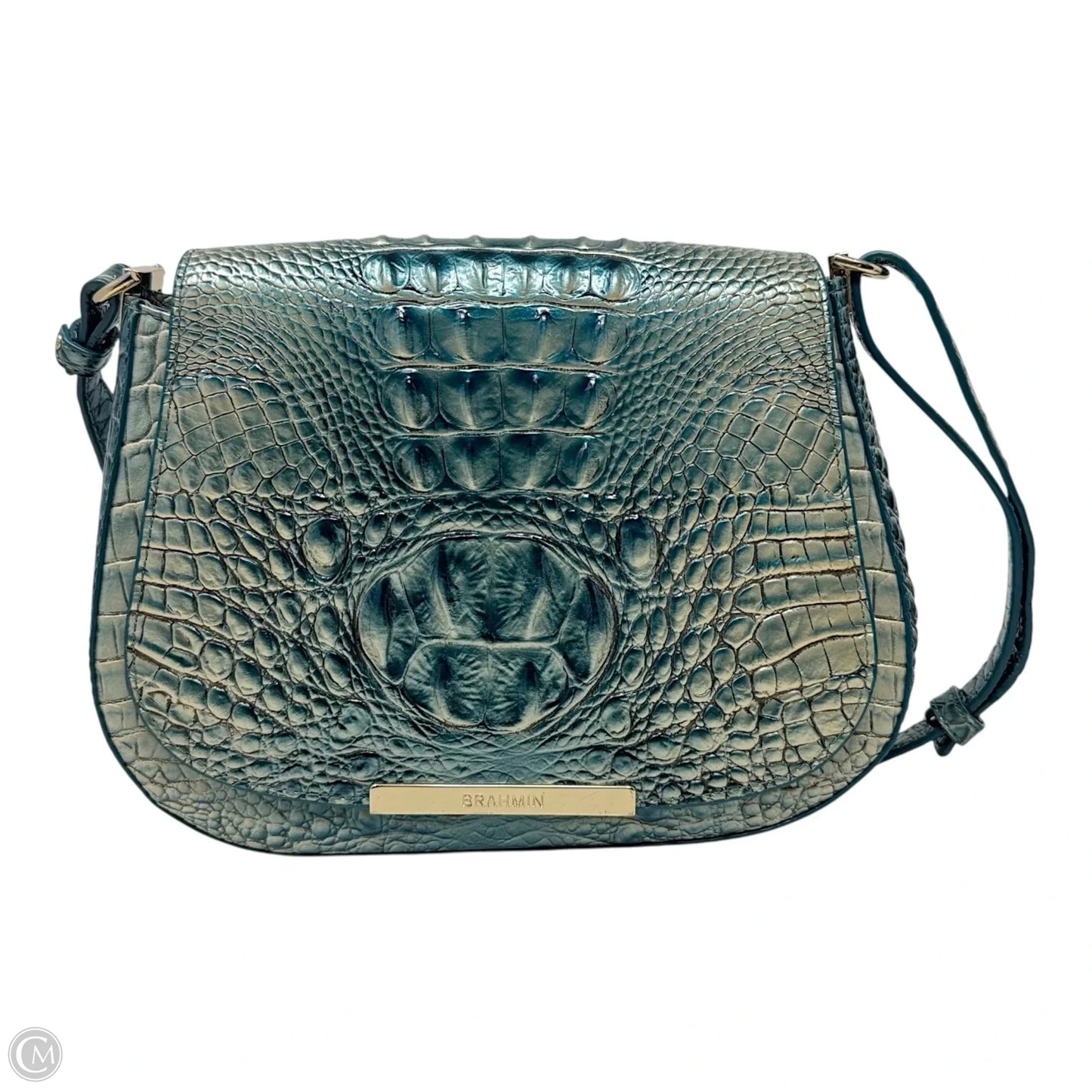Nadine Crossbody Designer By Brahmin In Ombré Melbourne, Size: Medium