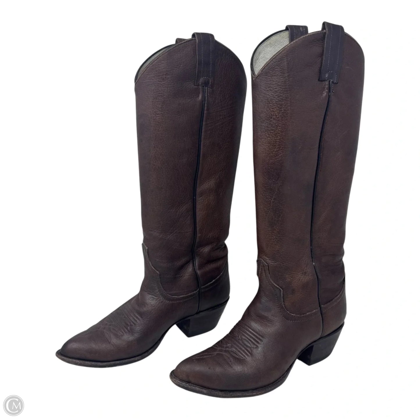 Vintage Boots Western By Larry Mahan’s In Brown, Size: 7