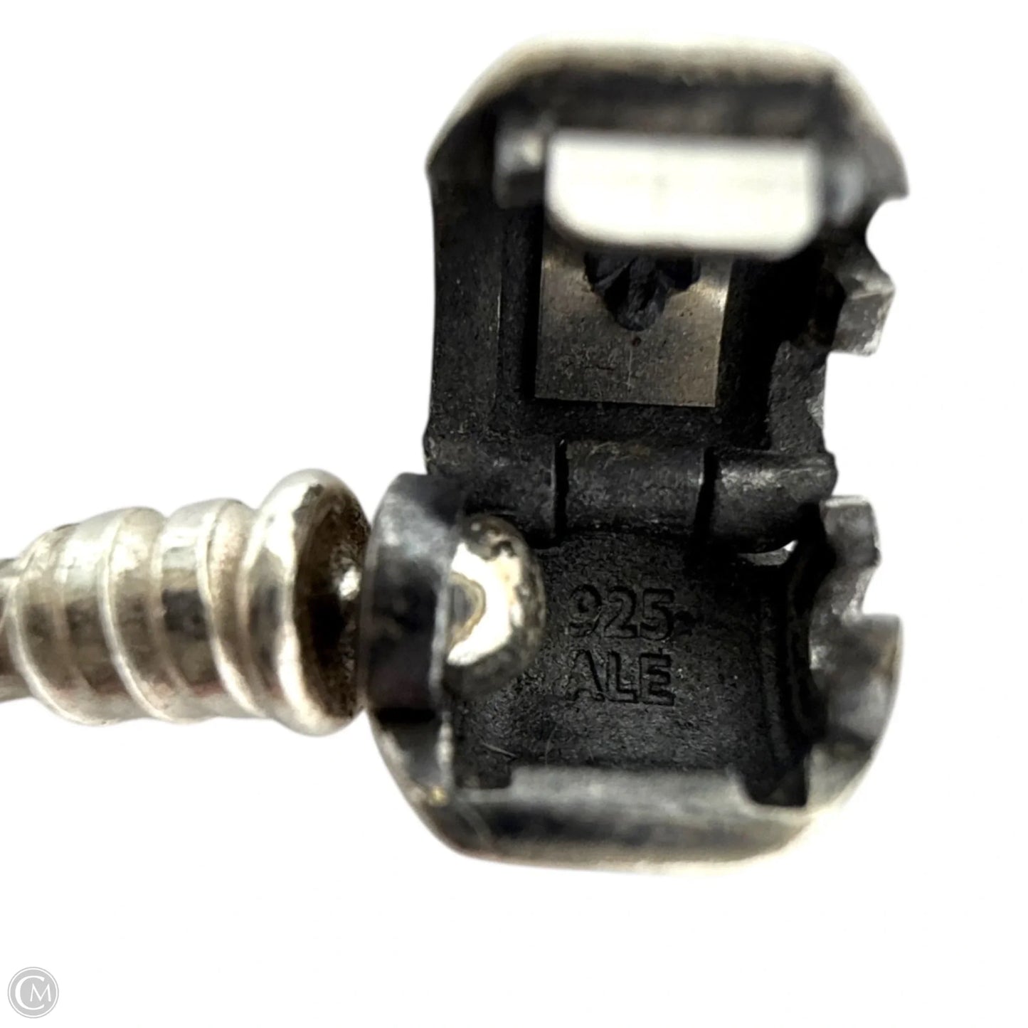 Sterling Silver Moments Barrel Clasp Snake Chain Bracelet By Pandora