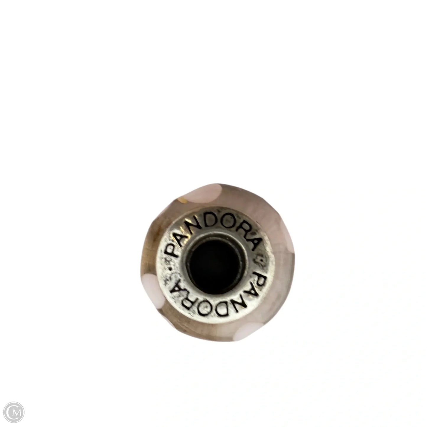 Pink Flowers Murano Glass & Sterling Silver Charm By Pandora