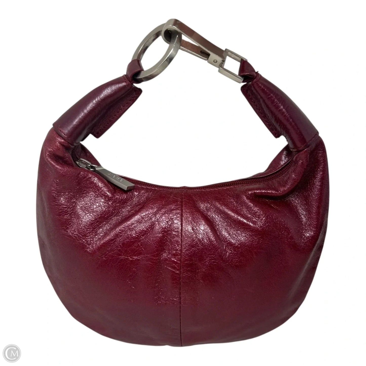 Very RARE Mini Half Moon Leather Handbag By Hobo Intl, Size: Small