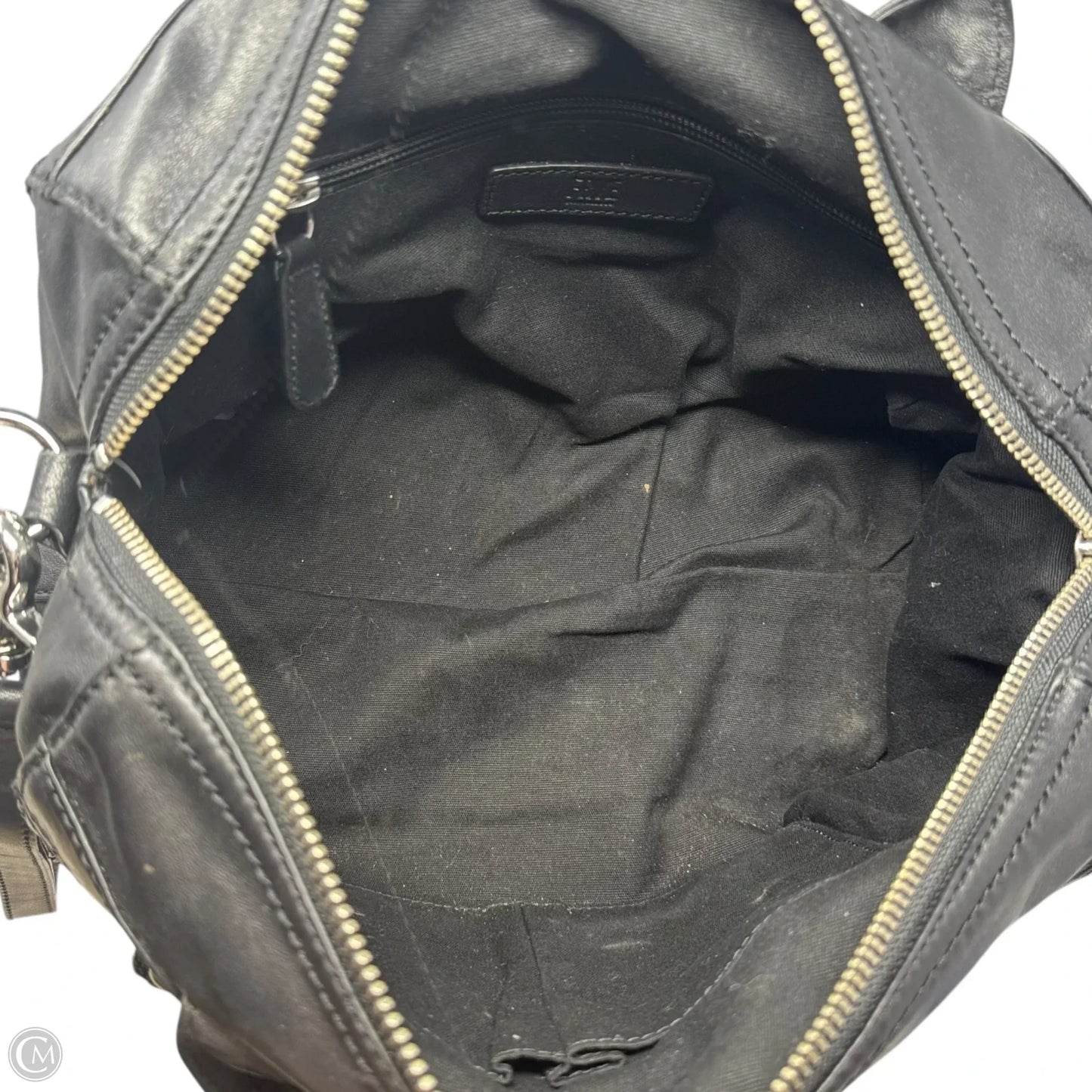 Lena Zipper Leather Satchel Designer By Frye, Size: Medium