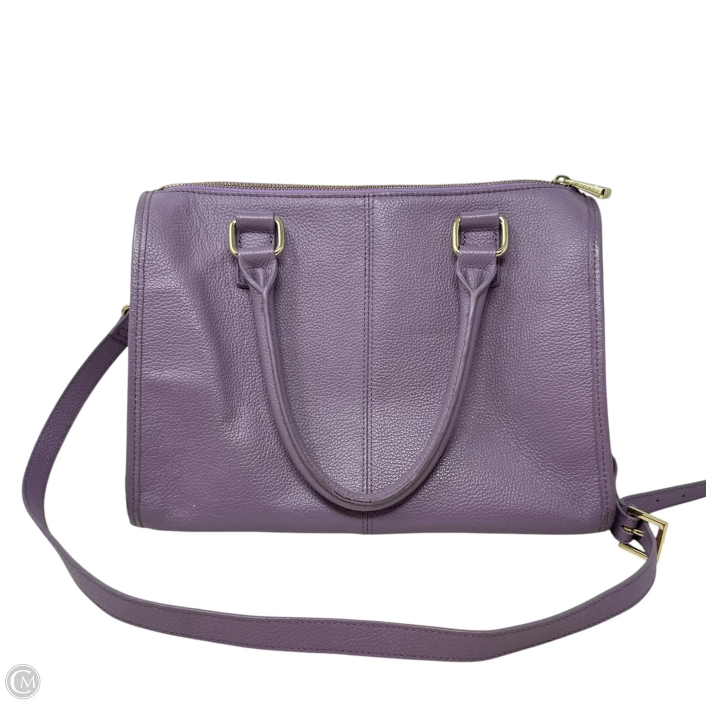 Kelly Leather Convertible Satchel By Ora Delphine, Size: Medium