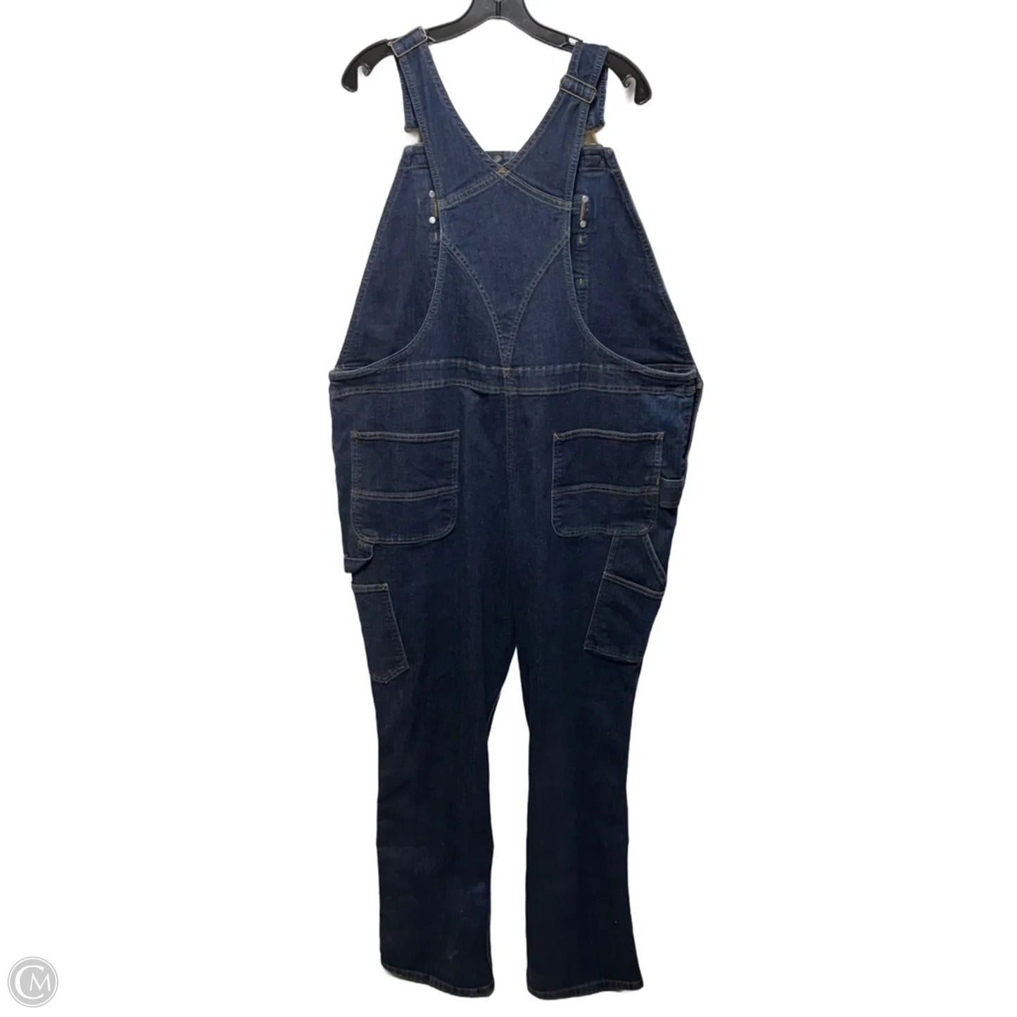 Overalls By Carhartt In Blue Denim, Size: XXL Tall