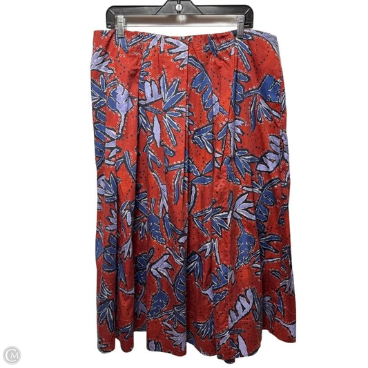 Skirt Maxi By Nic + Zoe In Multi, Size: Xxl