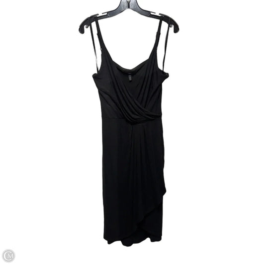 Dress Casual Midi By White House Black Market In Black, Size: 8