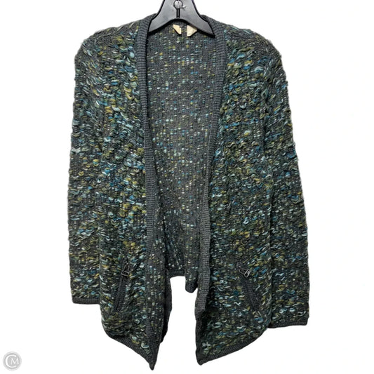 Sweater Cardigan By Moth In Blue & Green, Size: Xs