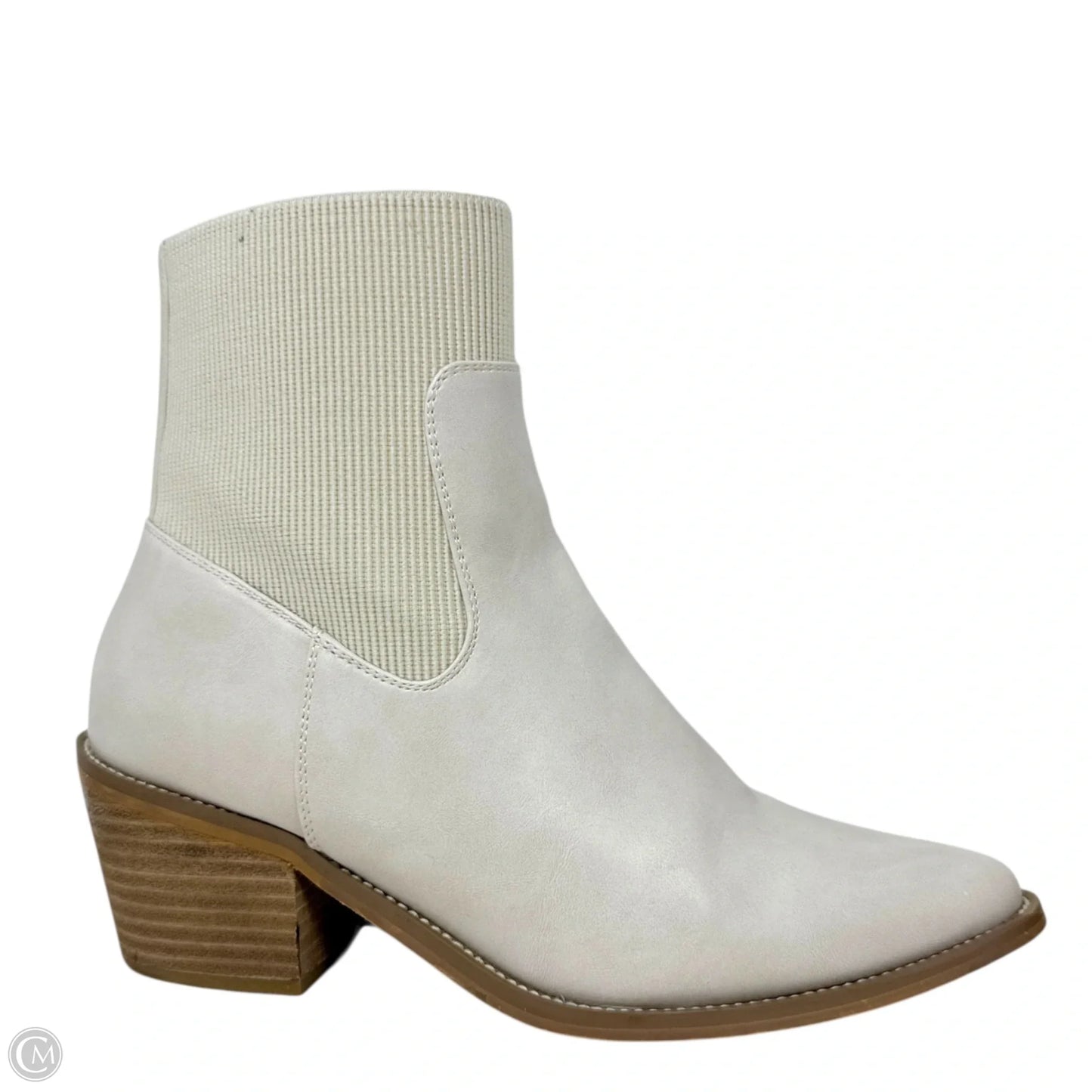 Boots Ankle Heels By Dolce Vita In Cream, Size: 10