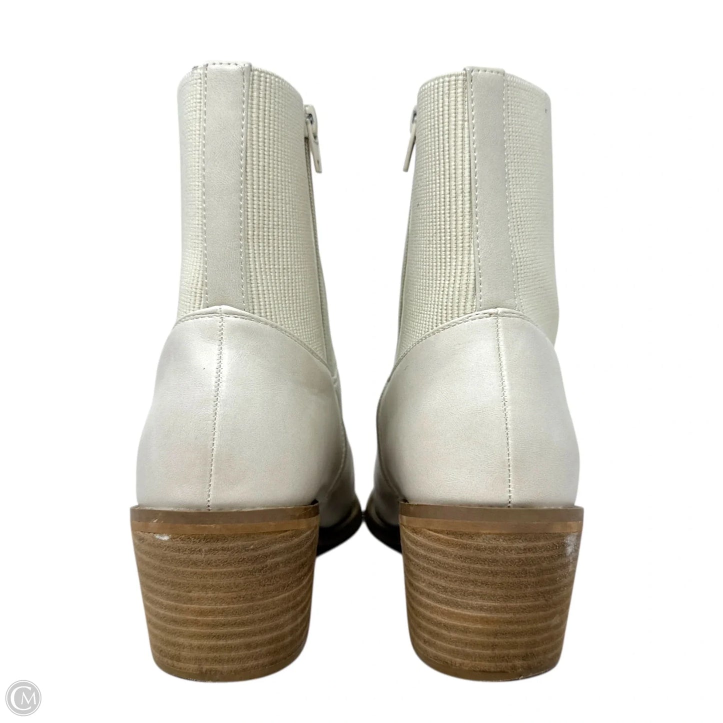 Boots Ankle Heels By Dolce Vita In Cream, Size: 10