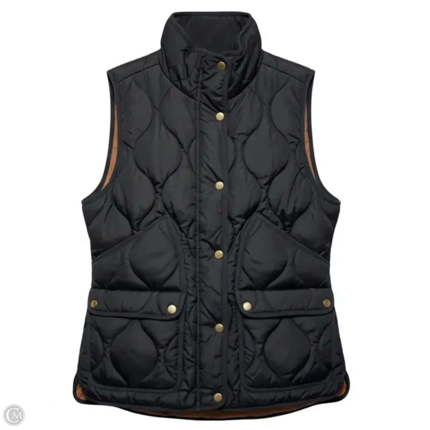 Signature Quilted Excursion Vest By J. Crew In Black, Size: S